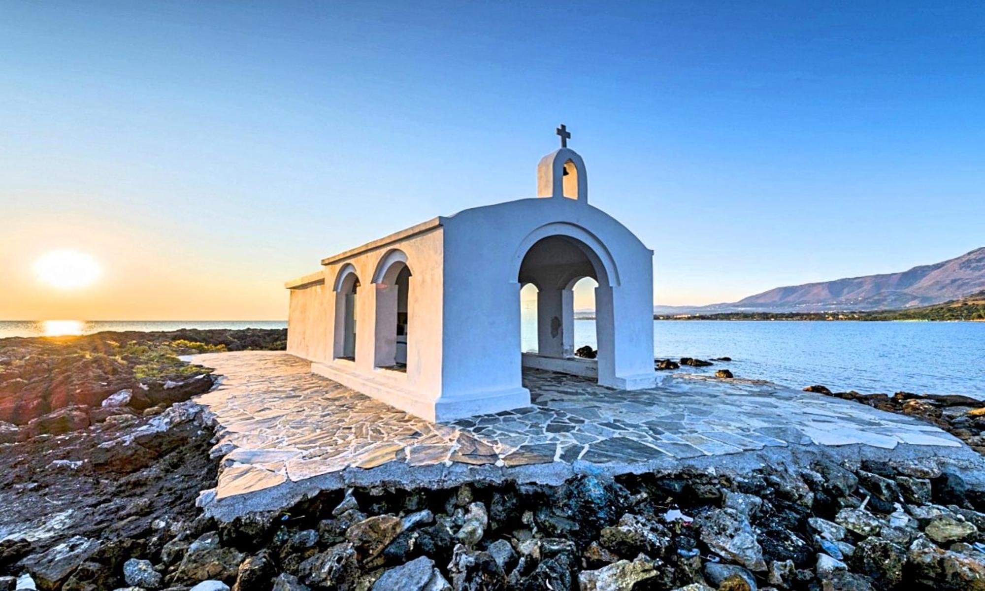 Minoas Villas Heated Pool Kournas Bagian luar foto